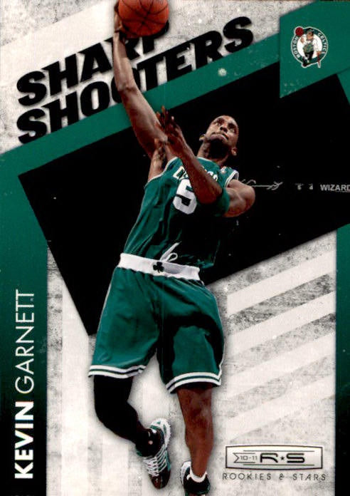 Kevin Garnett, Sharp Shooters, 2010-11 Panini Rookies & Stars Basketball NBA