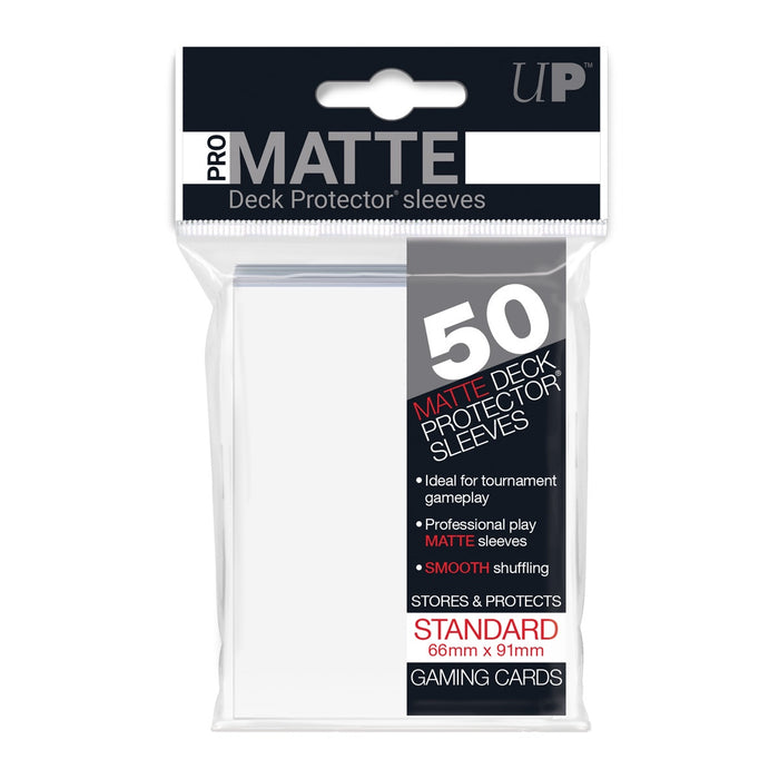 ULTRA PRO Deck Protector - Pro-Matte 50ct White