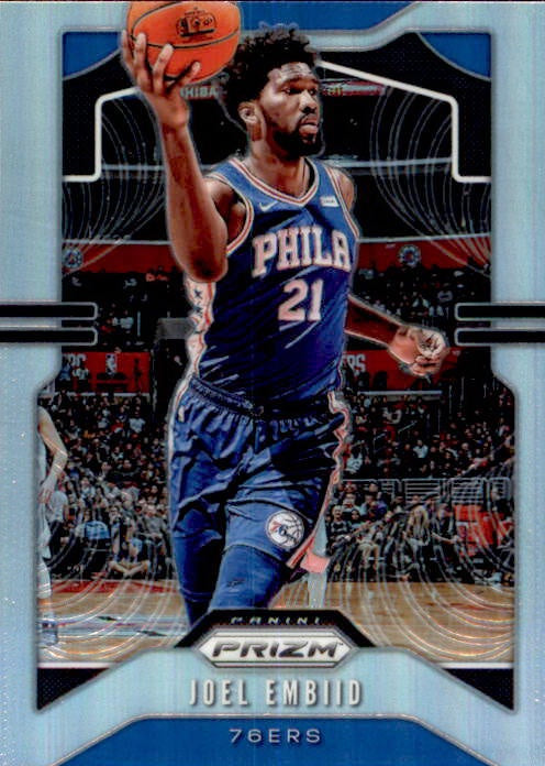 Joel Embiid, 2019-20 Prizm Basketball SILVER Refractor