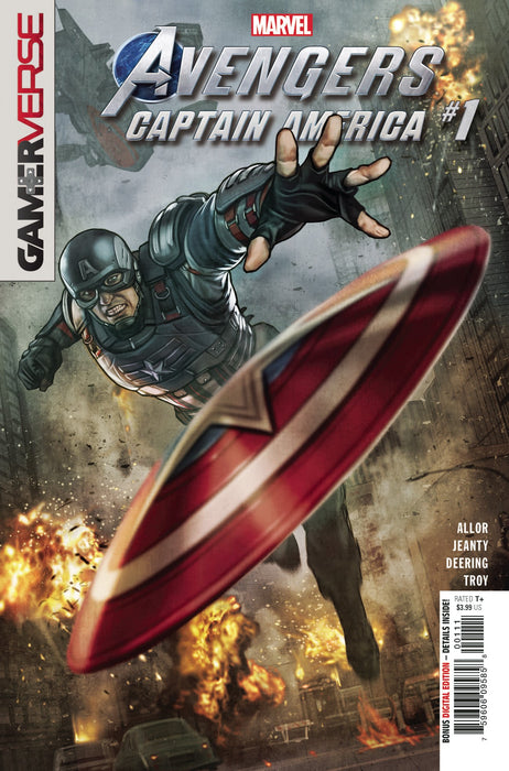 Avengers Captain America #1 Gamerverse Comic