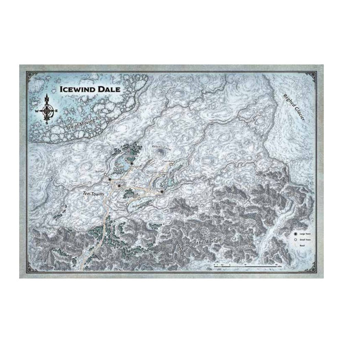 D&D Dungeons & Dragons Icewind Dale Map Set
