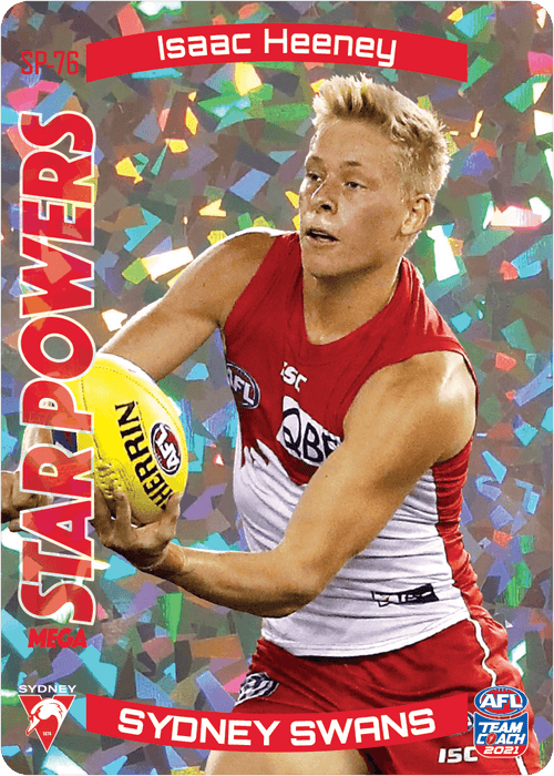 Isaac Heeney, Star Powers, 2021 Teamcoach AFL