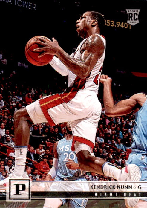 Kendrick Nunn, RC, 2019-20 Panini Chronicles NBA Basketball