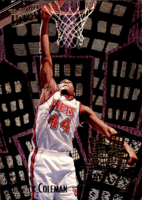 Derrick Coleman, Jam City, 1993-94 Fleer Ultra Basketball NBA