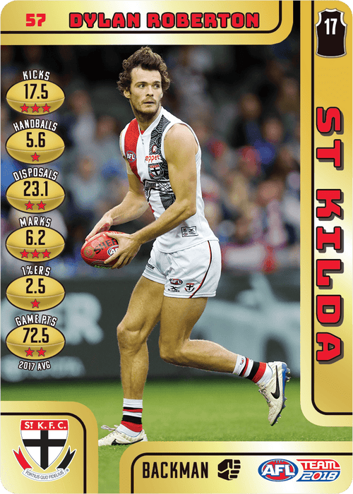 Dylan Roberton, Gold, 2018 Teamcoach AFL