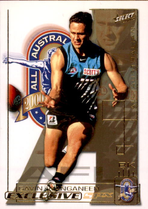 Gavin Wanganeen, All Australian, 2002 Select AFL Exclusive SPX