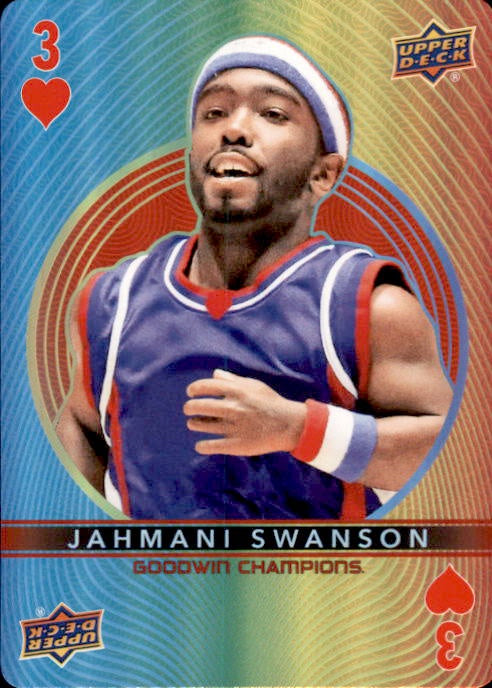 Jahmani Swanson, Goodwin Playing Card, 2022 Upper Deck Goodwin Champions