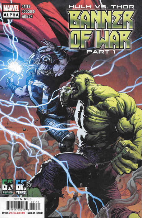 Hulk vs Thor Banner of War, ALPHA Comic