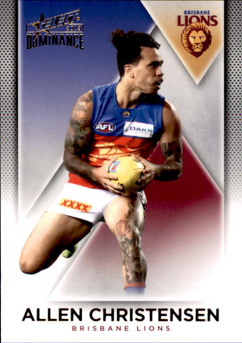 2019 Select AFL Dominance Base Card - 1 to 100 - Pick Your Card