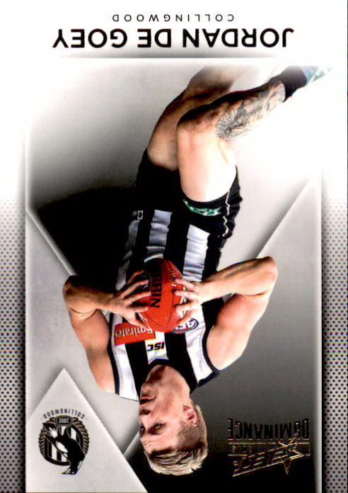 2019 Select AFL Dominance Base Card - 1 to 100 - Pick Your Card