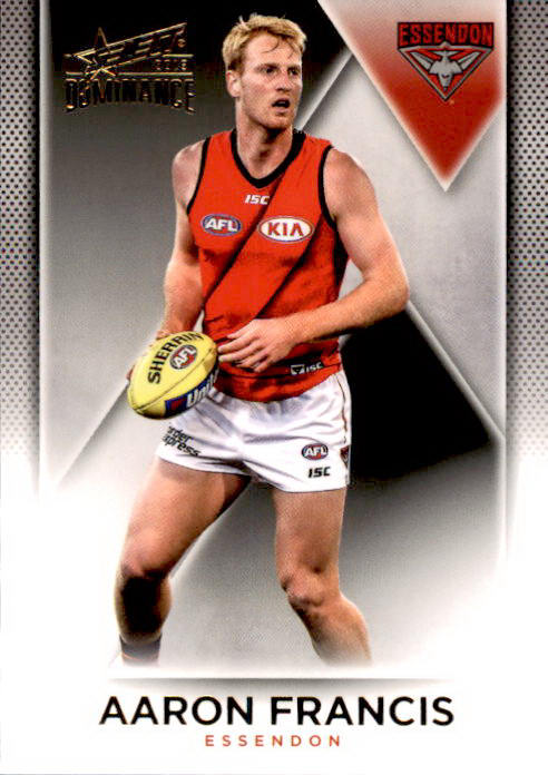 2019 Select AFL Dominance Base Card - 1 to 100 - Pick Your Card