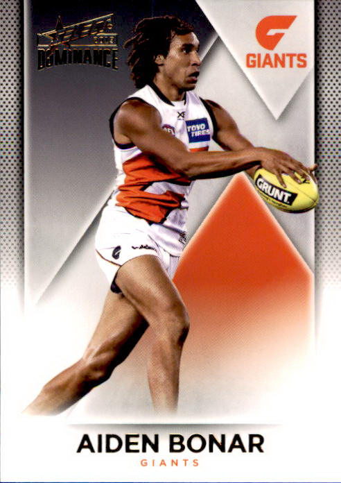 2019 Select AFL Dominance Base Card - 1 to 100 - Pick Your Card