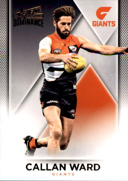 2019 Select AFL Dominance Base Card - 1 to 100 - Pick Your Card