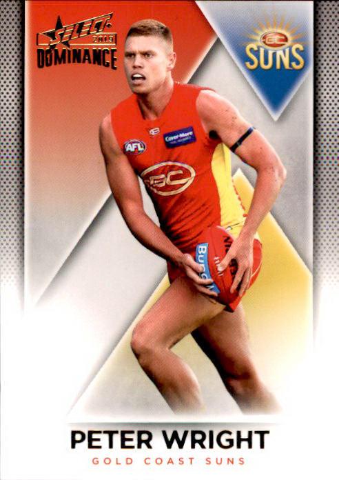 2019 Select AFL Dominance Base Card - 101 to 196 - Pick Your Card