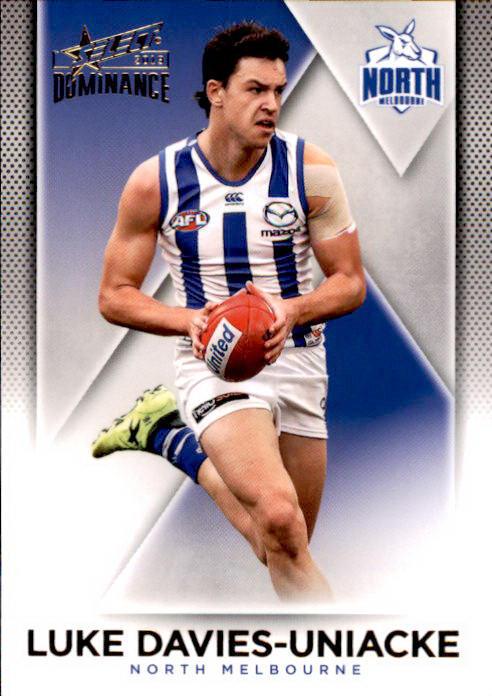 2019 Select AFL Dominance Base Card - 101 to 196 - Pick Your Card