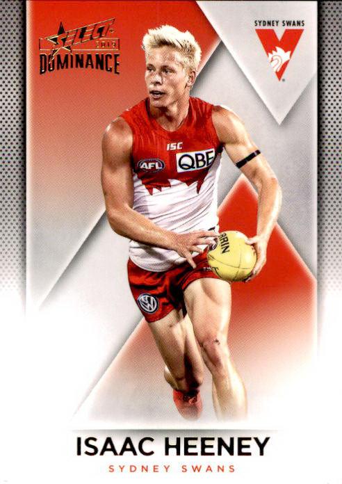 2019 Select AFL Dominance Base Card - 101 to 196 - Pick Your Card