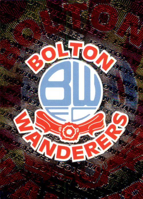 Bolton Wanderers, Team Foil Badges, Merlin Premier Gold 1998 EPL Soccer