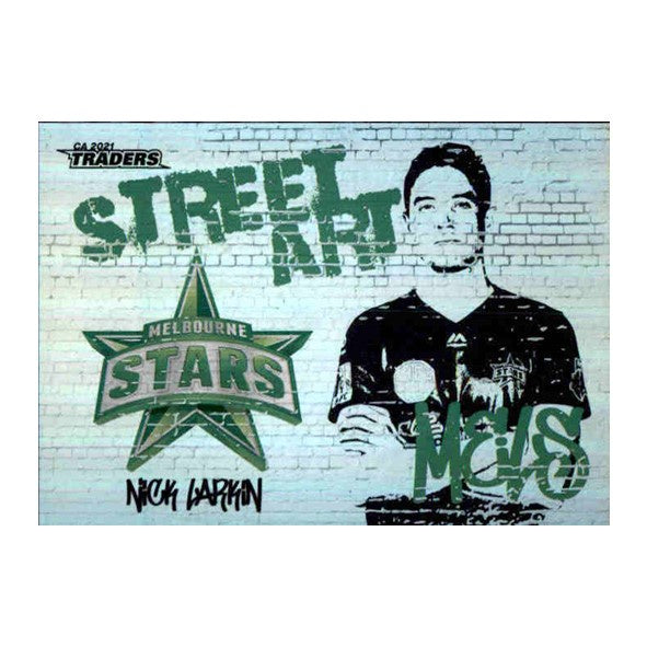 Nick Larkin, Street Art, 2021-22 TLA Traders Cricket Australia & BBL