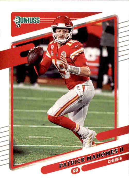Patrick Mahomes II, 2021 Panini Donruss Football NFL