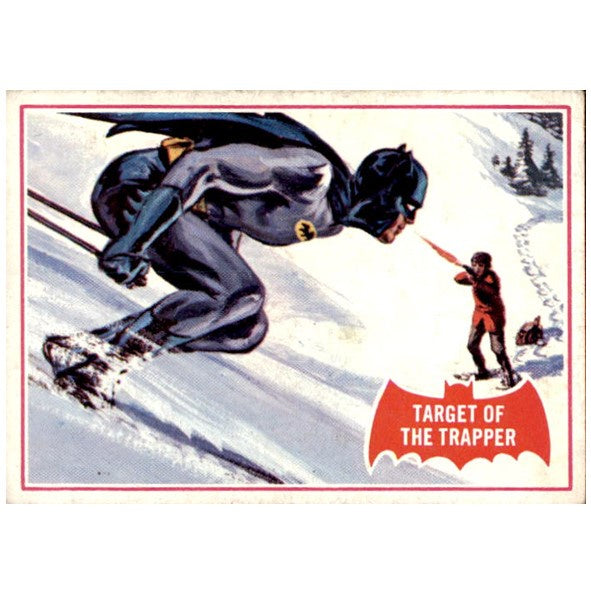 Target of the Trapper, Red Bat, Batman Puzzle Backs, 1966 National Periodical Publications