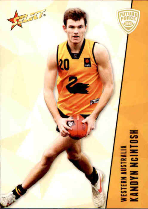 2012 Select AFL Future Force Common Cards -  Cards 1 to 86 - Pick Your Card