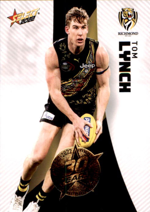 Tom Lynch, 30 Years Gold Seal, 2022 Select AFL Footy Stars