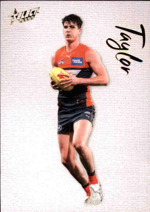 Sam Taylor, Blank Canvas, 2022 Select AFL Footy Stars