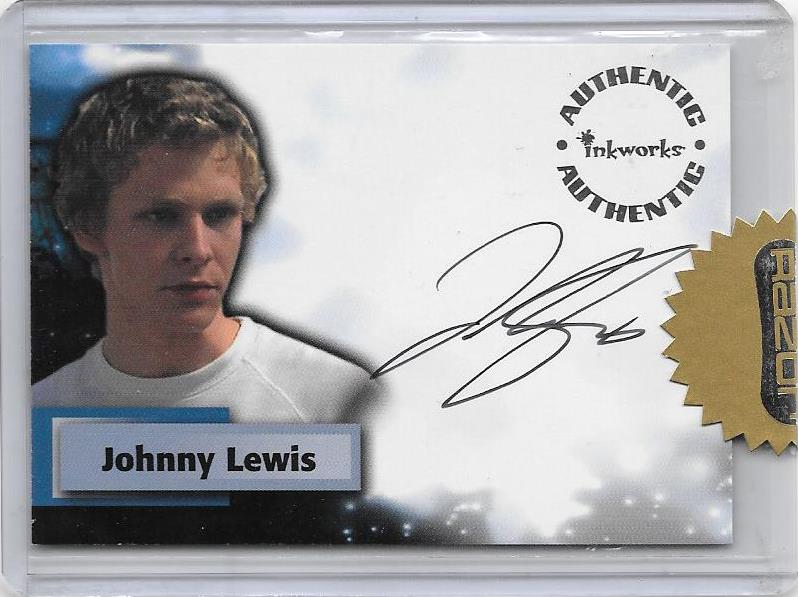 Johnny Lewis as Gabriel Duncan, Smallville, Inkworks Authentic Signature