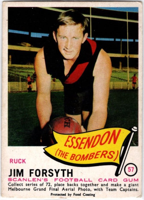 Jim Forsyth, 1966 Scanlens VFL