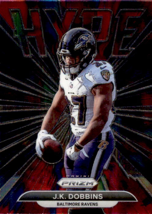 JK Dobbins, Hype, 2021 Panini Prizm Football NFL