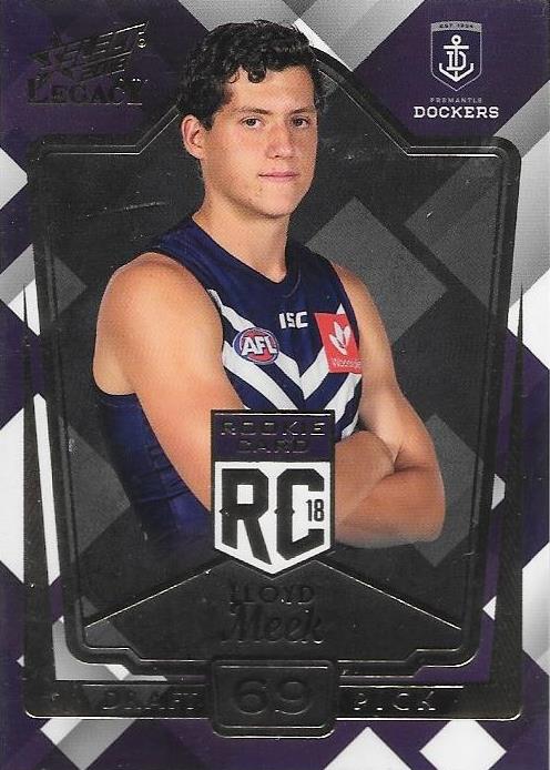 Lloyd Meek, Rookie Card RC, 2018 Select AFL Legacy