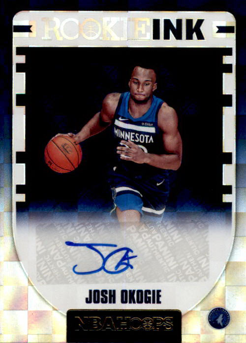 Josh Okogie, Rookie Ink, 2018-19 Panini Hoops Basketball NBA