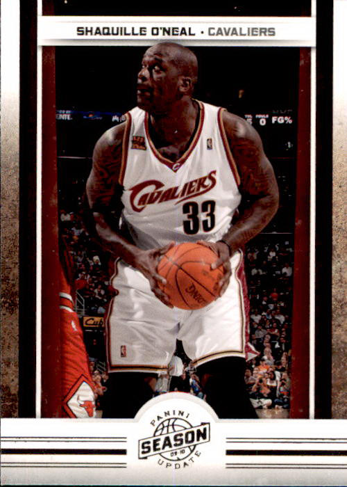 Shaquille O'Neal, 2009-10 Panini Season Update NBA Basketball