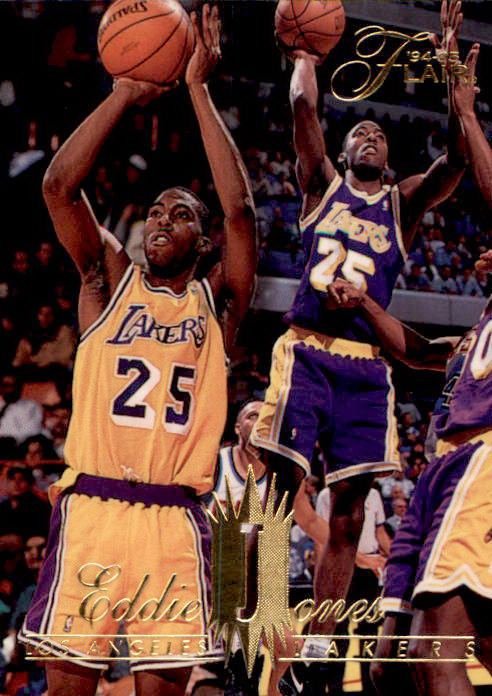 Eddie Jones, RC, 1994-95 Flair Basketball NBA