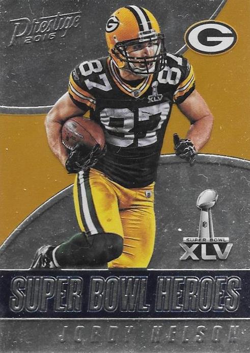 Jordy Nelson, Superbowl Heroes, 2016 Panini NFL Prestige Football