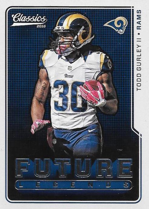 Todd Gurley, Future Legends, 2016 Panini NFL Classics Football