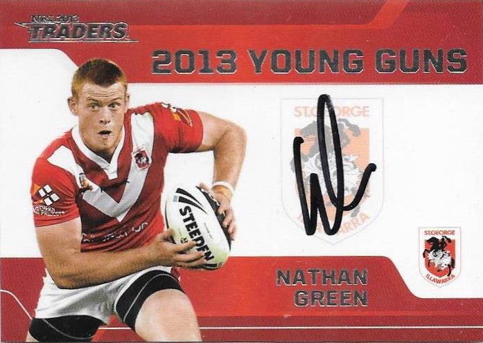 Nathan Green, Young Guns, 2013 ESP Traders NRL