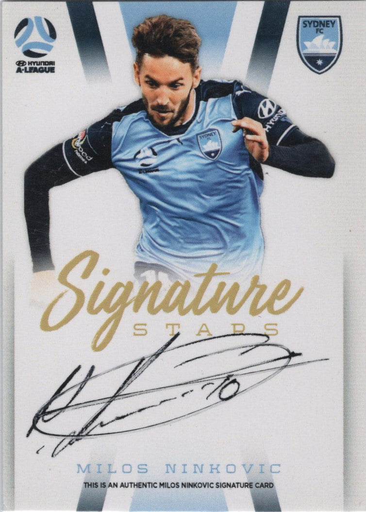 Milos Ninkovic, Signature Redemption, 2017-18 Tap'n'play Football Australia & A-League Soccer