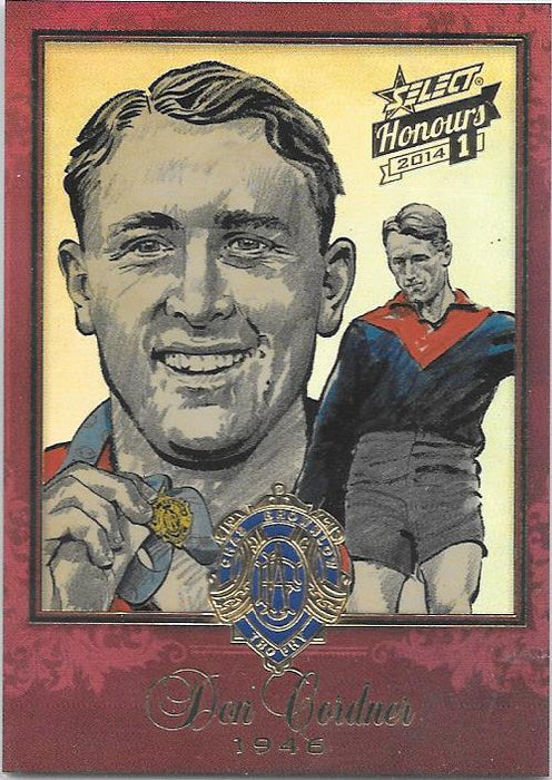 Don Cordner, Brownlow Sketch, 2014 Select AFL Honours 1