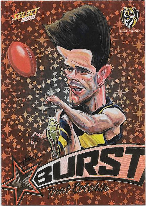 Trent Cotchin, Starburst Caricatures, 2016 Select AFL Stars