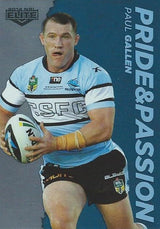 Pride & Passion, 2014 ESP Elite NRL - 1 to 48 - Pick Your Card