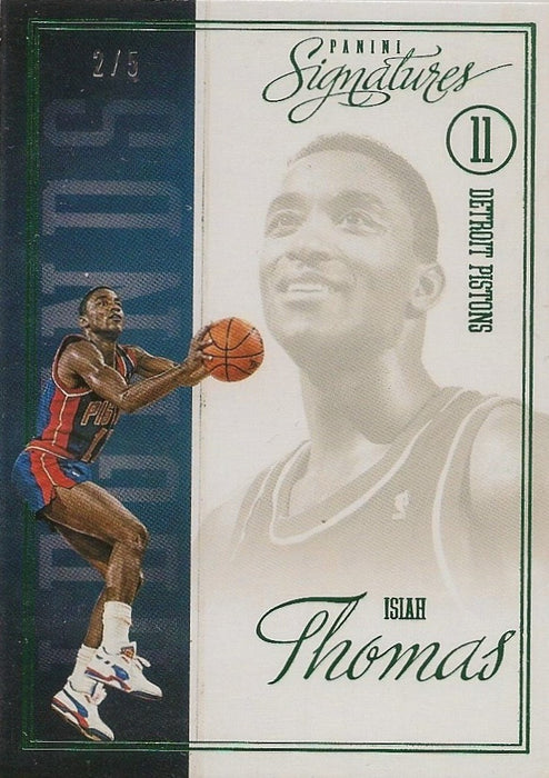 Isiah Thomas, Legends, 2012-13 Panini Signatures Basketball