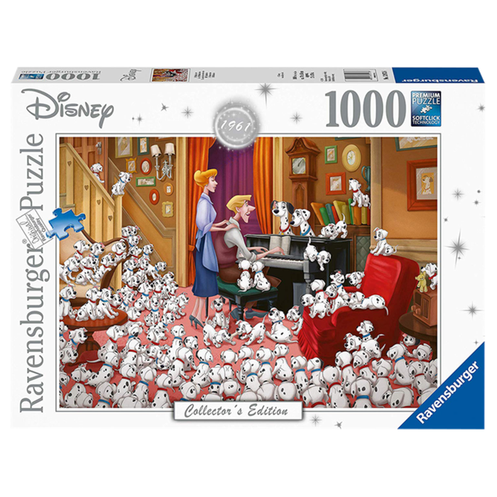 Ravensburger - Disney's 101 Dalmations Collector's Edition - 1000 Piece Jigsaw Puzzle