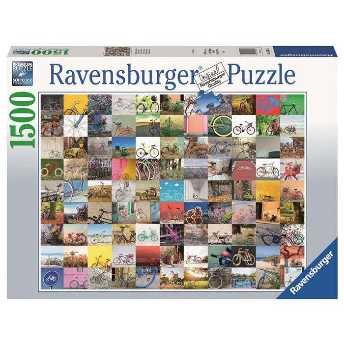 Ravensburger 99 Bicycles and More 1500 Piece Jigsaw Puzzle