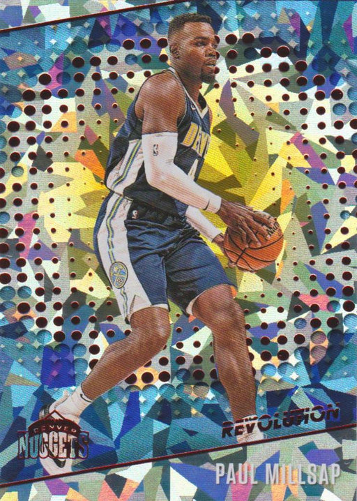 Paul Millsap, Chinese New Year Cracked Ice, 2017-18 Panini Revolution Basketball