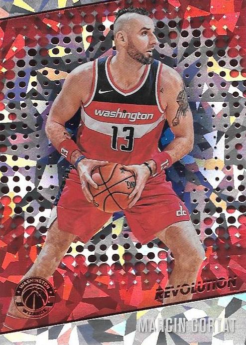 Marcin Gortat, Chinese New Year Cracked Ice, 2017-18 Panini Revolution Basketball