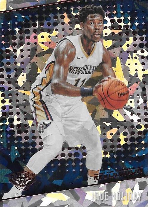 Jrue Holiday, Chinese New Year Cracked Ice, 2017-18 Panini Revolution Basketball