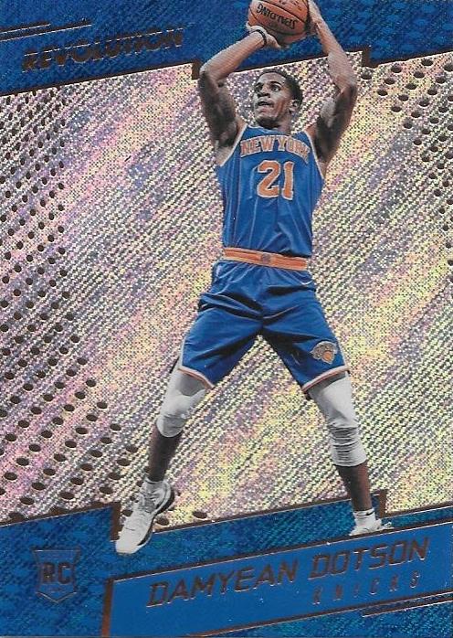 Damyean Dotson RC, 2017-18 Panini Revolution Basketball