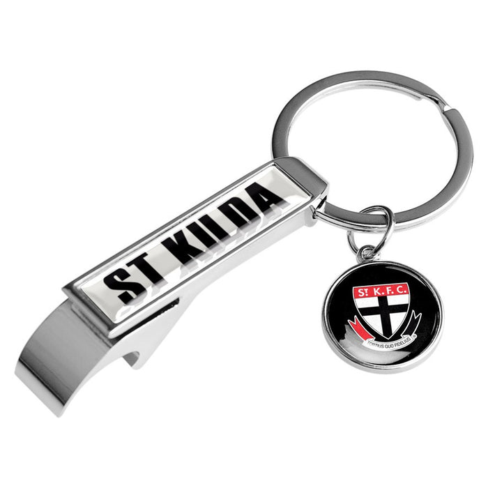 ST KILDA SAINTS BOTTLE OPENER KEYRING