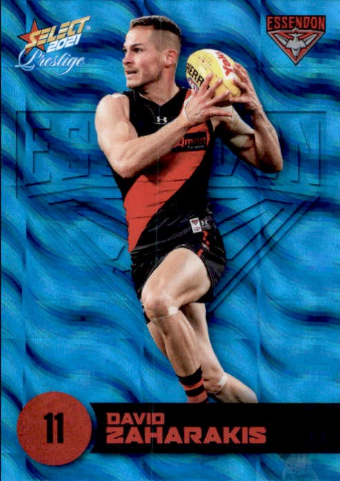 David Zaharakis, Blue Parallel, 2021 Select AFL Prestige